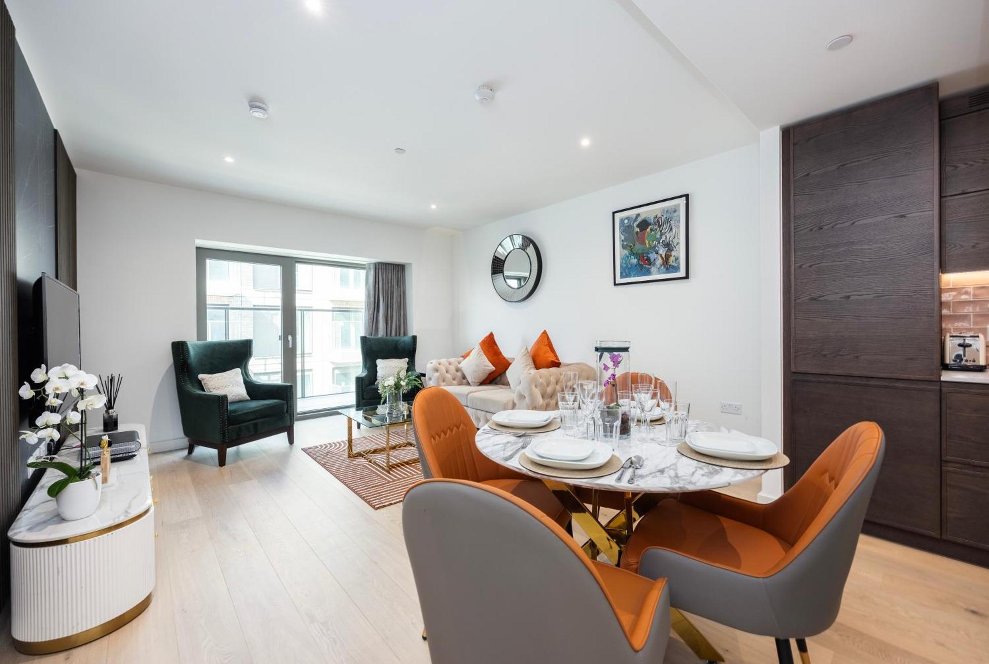 Austin David Apartments Royal Wharf Londra Dış mekan fotoğraf